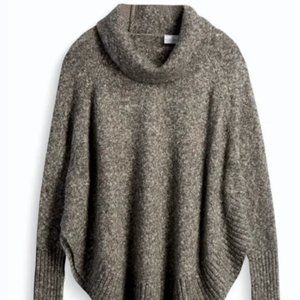 Stitch Fix Leo & Nicole Knit Poncho Pullover Dolman Sleeve Sweater